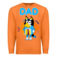 Carrot bluey dad lover forever Premium Sweatshirt - artisFamous