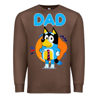 Chestnut bluey dad lover forever Premium Sweatshirt - artisFamous