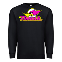 Black thrush Premium Sweatshirt - artisFamous