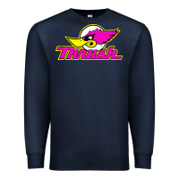 Navy thrush Premium Sweatshirt - artisFamous