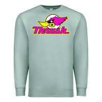 Seafoam thrush Premium Sweatshirt - artisFamous