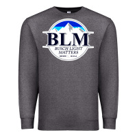 Charcoal Heather buschs light matters Premium Sweatshirt - artisFamous