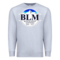 Heather Grey buschs light matters Premium Sweatshirt - artisFamous