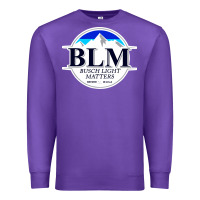 Purple buschs light matters Premium Sweatshirt - artisFamous