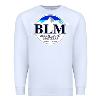 White buschs light matters Premium Sweatshirt - artisFamous