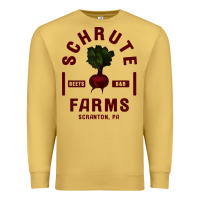 Antique Gold the office schrute farms premium Premium Sweatshirt - artisFamous