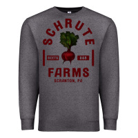 Charcoal Heather the office schrute farms premium Premium Sweatshirt - artisFamous