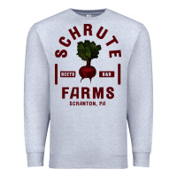 Heather Grey the office schrute farms premium Premium Sweatshirt - artisFamous