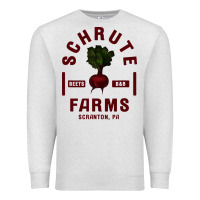 Oatmeal Heather the office schrute farms premium Premium Sweatshirt - artisFamous