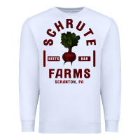 White the office schrute farms premium Premium Sweatshirt - artisFamous