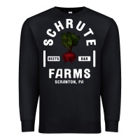 Black the office schrute farms premium Premium Sweatshirt - artisFamous