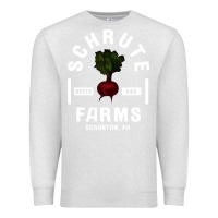 Oatmeal Heather the office schrute farms premium Premium Sweatshirt - artisFamous