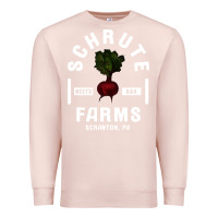 Pale Pink the office schrute farms premium Premium Sweatshirt - artisFamous