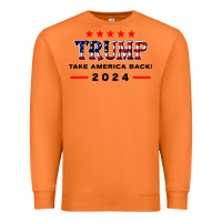Carrot donald trump 2024 take america back election Premium Sweatshirt - artisFamous