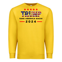 Lemon donald trump 2024 take america back election Premium Sweatshirt - artisFamous