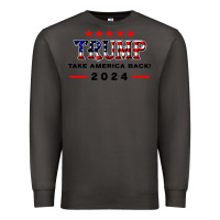 Smoke donald trump 2024 take america back election Premium Sweatshirt - artisFamous