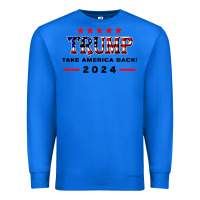 True Royal donald trump 2024 take america back election Premium Sweatshirt - artisFamous