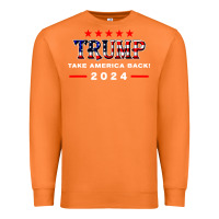 Carrot donald trump 2024 take america back election Premium Sweatshirt - artisFamous