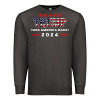 Smoke donald trump 2024 take america back election Premium Sweatshirt - artisFamous