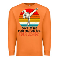 Carrot karate girl kick Premium Sweatshirt - artisFamous
