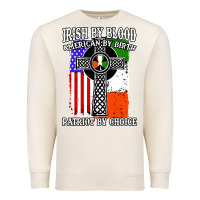Sandshell irish by blood american Premium Sweatshirt - artisFamous