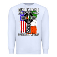 White irish by blood american Premium Sweatshirt - artisFamous