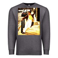 Charcoal Heather jonathan bailey dancing Premium Sweatshirt - artisFamous