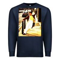 Navy jonathan bailey dancing Premium Sweatshirt - artisFamous