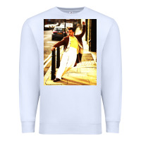 White jonathan bailey dancing Premium Sweatshirt - artisFamous