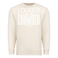 Sandshell louder with crowder Premium Sweatshirt - artisFamous
