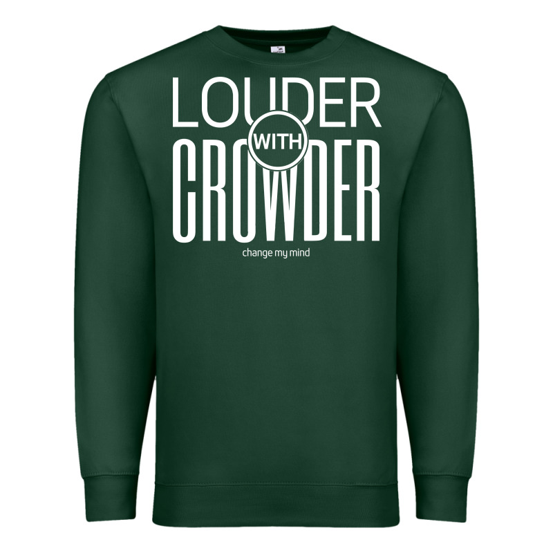 Louder With Crowder Premium Sweatshirt by artisFamous | Teevron
