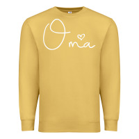 Antique Gold oma gift for women mother's day gifts for grandma t shirt Premium Sweatshirt - artisFamous