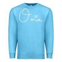 Ocean Blue oma gift for women mother's day gifts for grandma t shirt Premium Sweatshirt - artisFamous