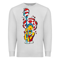 Dove Grey mushroom Premium Sweatshirt - artisFamous
