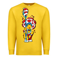 Lemon mushroom Premium Sweatshirt - artisFamous