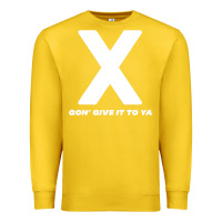 Lemon x gon' give it to ya d.m.x t shirt Premium Sweatshirt - artisFamous