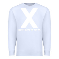White x gon' give it to ya d.m.x t shirt Premium Sweatshirt - artisFamous