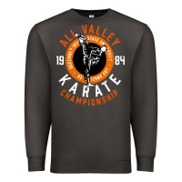 Smoke old school all valley karate championship retro Premium Sweatshirt - artisFamous