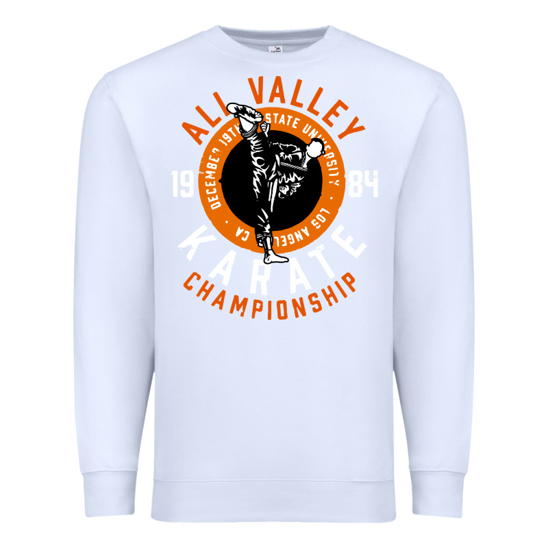 Old School All Valley Karate Championship Retro Premium Sweatshirt by artisFamous | Teevron