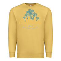 Antique Gold california malibu beach Premium Sweatshirt - artisFamous