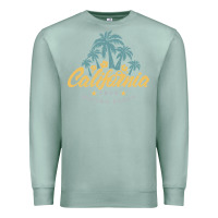 Seafoam california malibu beach Premium Sweatshirt - artisFamous