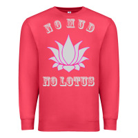 Cardinal no mud no lotus tee buddha buddhist yoga Premium Sweatshirt - artisFamous