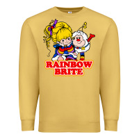Antique Gold rainbow brite Premium Sweatshirt - artisFamous