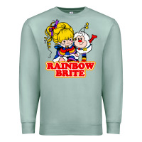 Seafoam rainbow brite Premium Sweatshirt - artisFamous