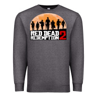 Charcoal Heather red dead redemption Premium Sweatshirt - artisFamous