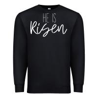 Black easter religious bible verse Premium Sweatshirt - artisFamous