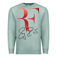 Seafoam rf federer Premium Sweatshirt - artisFamous