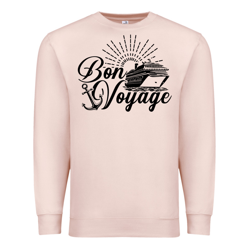 Cruise Ship Bon Voyage Premium Sweatshirt by artisFamous | Teevron