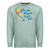 Seafoam seuss oh the places you’ll go Premium Sweatshirt - artisFamous