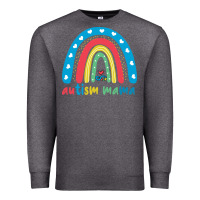 Charcoal Heather Autism Mama Premium Sweatshirt - artisFamous